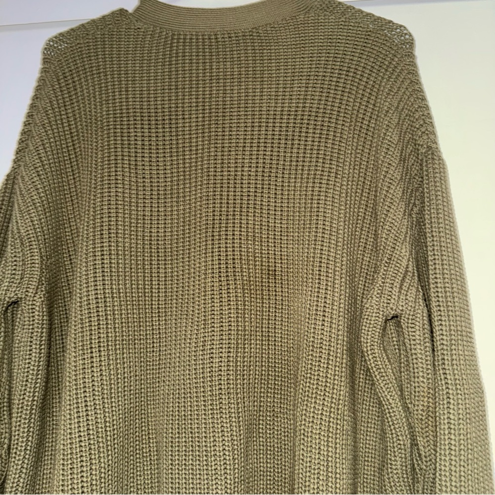 Jenni Kayne Cotton Cocoon Cardigan Sweater Sage Green - Picture 10 of 12